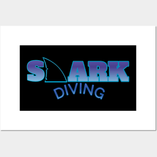 Scuba diving t-shirt designs Posters and Art